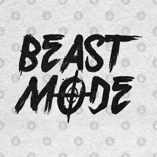 Beast Mode (black version) by EpicEndeavours